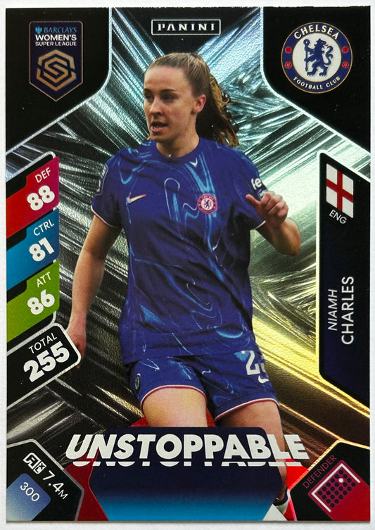 Panini Adrenalyn XL Barclays Women's Super League 2025 - Single UNSTOPPABLE Cards (1:5.5 packets) #298 - #306
