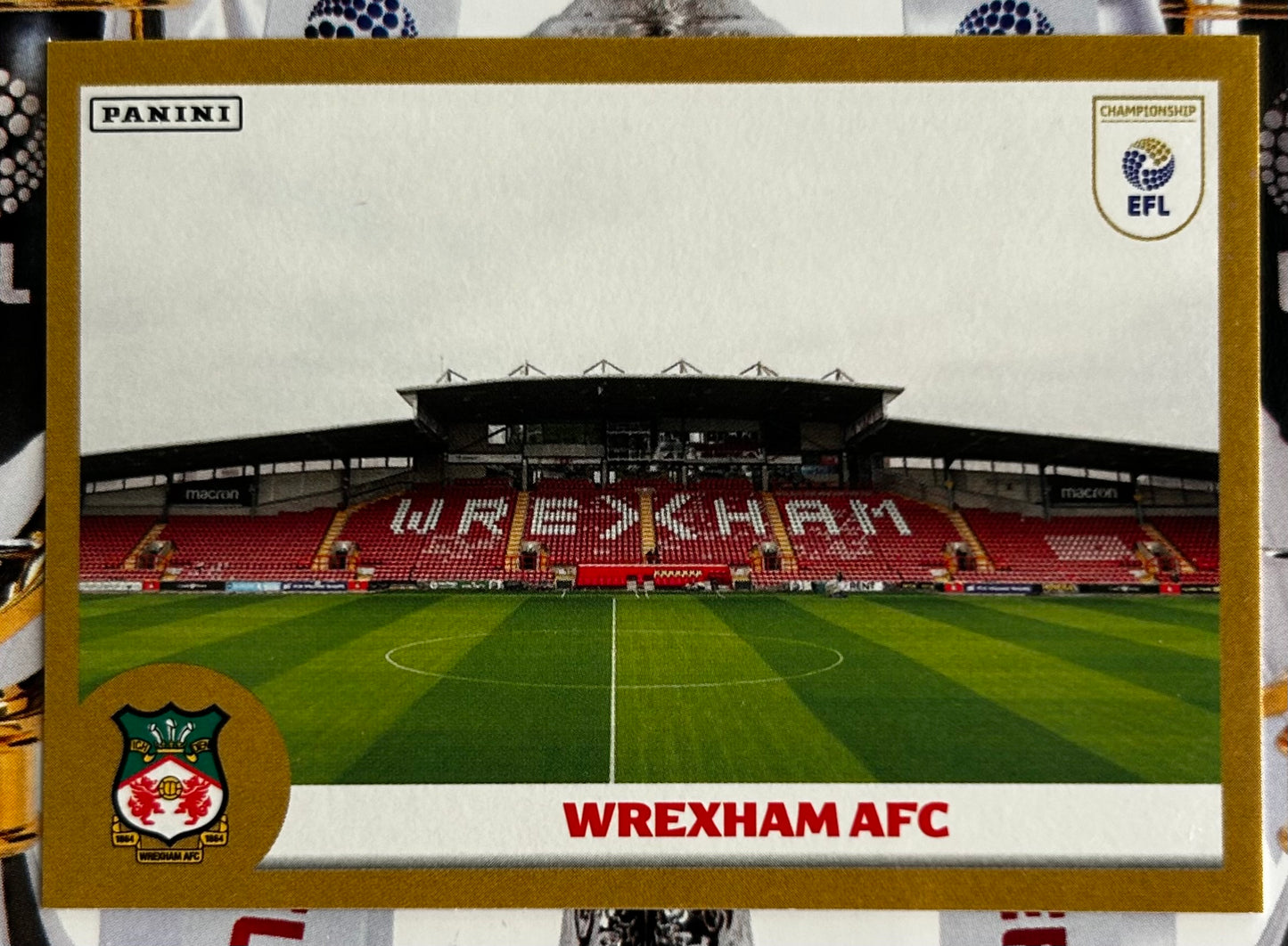 Panini EFL 2025-26 Sticker Collection - Single WREXHAM Stickers (#455 - #472)