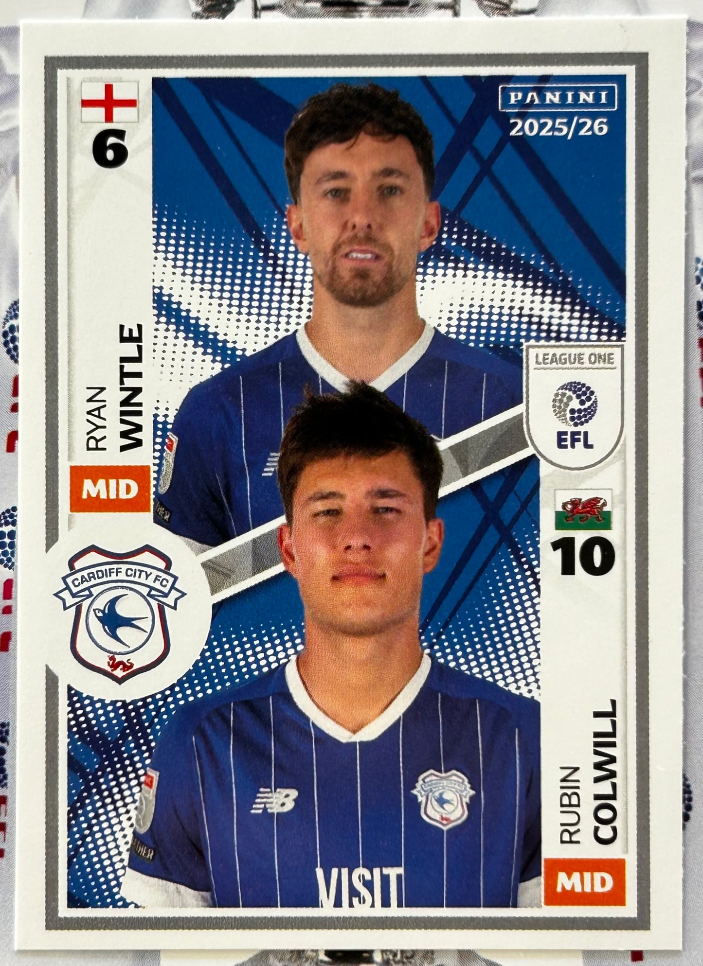 Panini EFL 2025-26 Sticker Collection - Single LEAGUE ONE Stickers (#533 - #580)