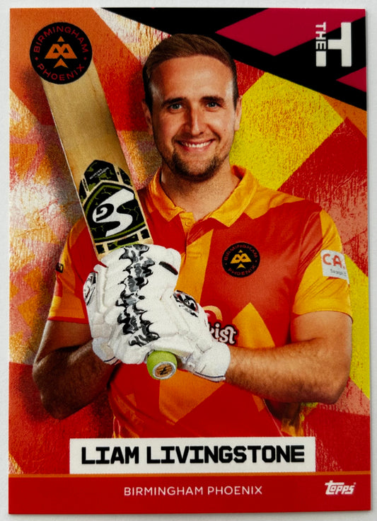 Topps The Hundred 2022 Trading Card Collection - LIAM LIVINGSTONE (Birmingham Phoenix)
