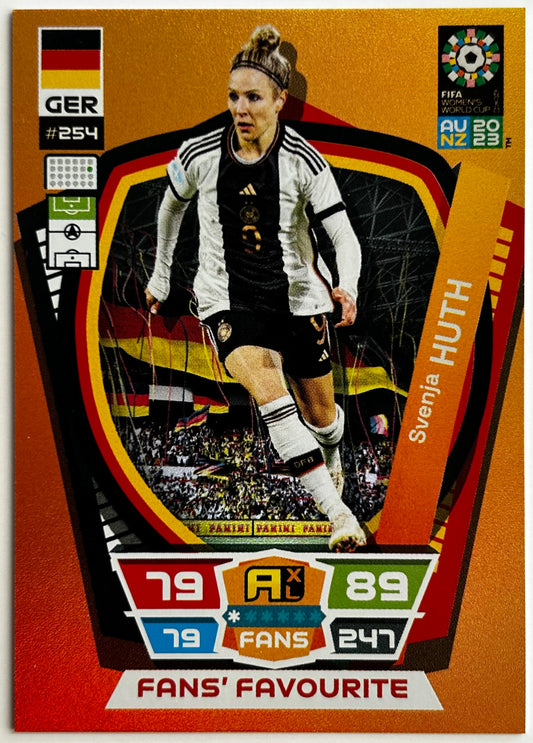 Panini Adrenalyn XL FIFA Women's World Cup 2023 - SVENJA HUTH (GERMANY) Fans Favourite #254