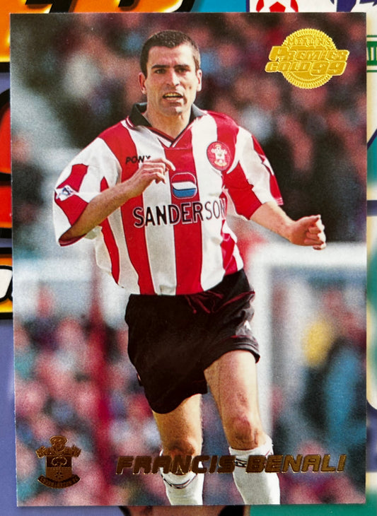 Merlin's Premier Gold 99 Trading Cards - FRANCIS BENALI (SOUTHAMPTON) #123