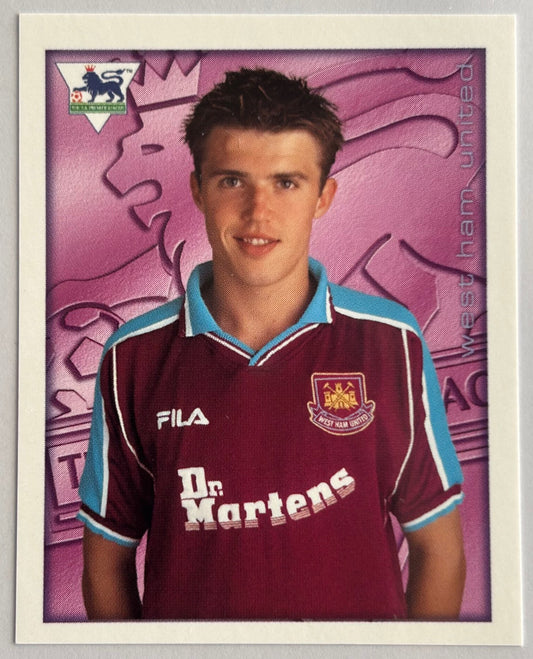2001 Merlin FA Premier League Sticker - MICHAEL CARRICK (WEST HAM) #402 Rookie RC