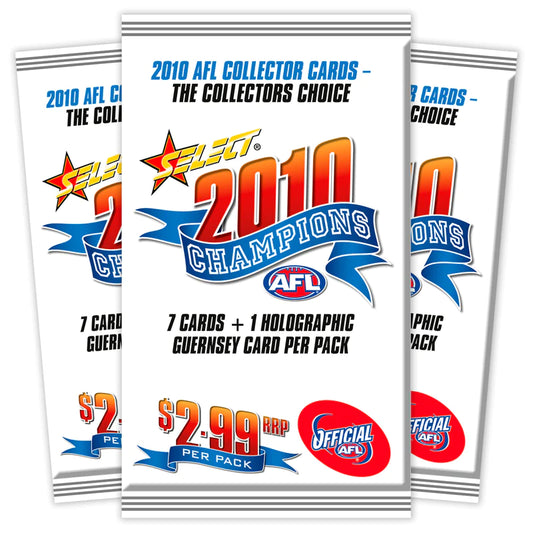 Select AFL Champions 2010 - Trading Card Packets