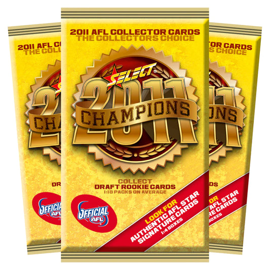 Select AFL Champions 2011 - Trading Card Packets