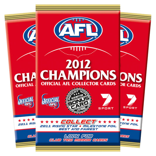 Select AFL Champions 2012 - Trading Card Packets