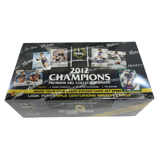 2012 Select NRL Champions Premium Collector Cards - Sealed Box (36 Packs)