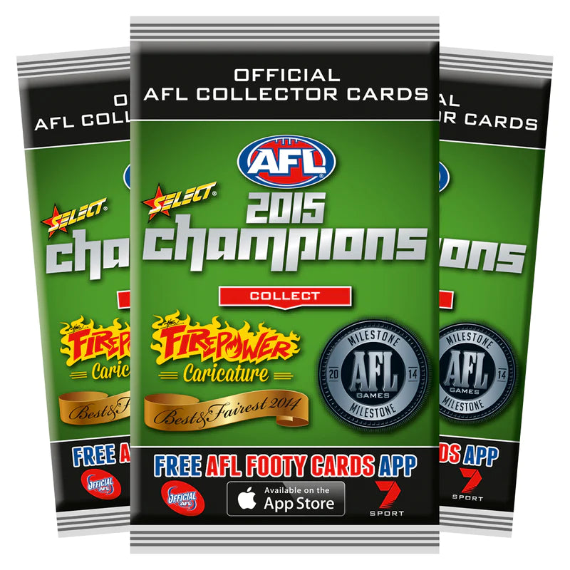 Select AFL Champions 2015 - Trading Card Packets