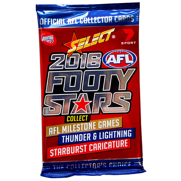 Select AFL Footy Stars 2016 - Trading Card Packets