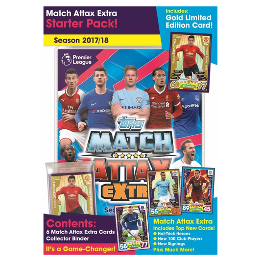 2017-18 Topps Match Attax Extra Premier League - Starter Pack
