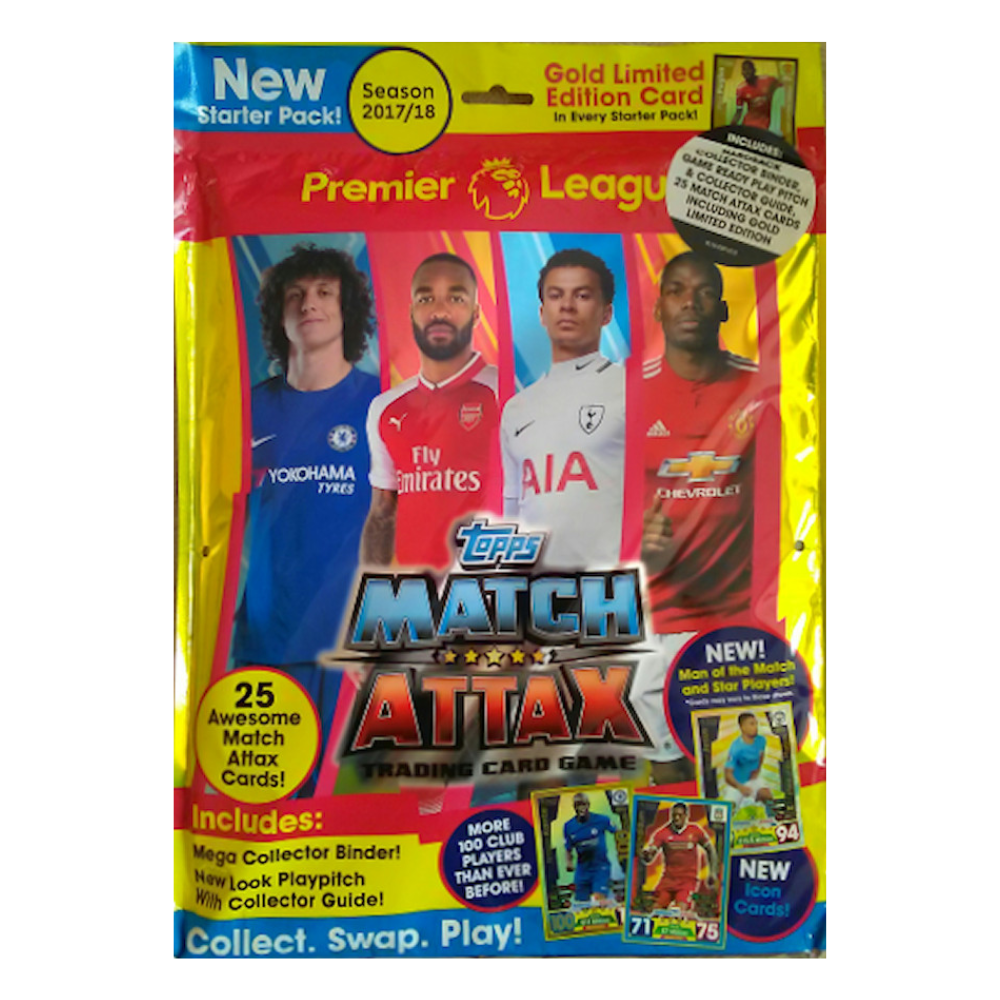 2017-18 Topps Match Attax Premier League - Starter Pack