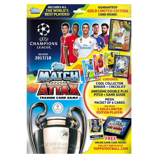 2017-18 Topps Match Attax UEFA Champions League - Starter Pack