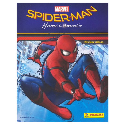 2017 Panini Spider-Man Homecoming Sticker Collection - Sticker Album