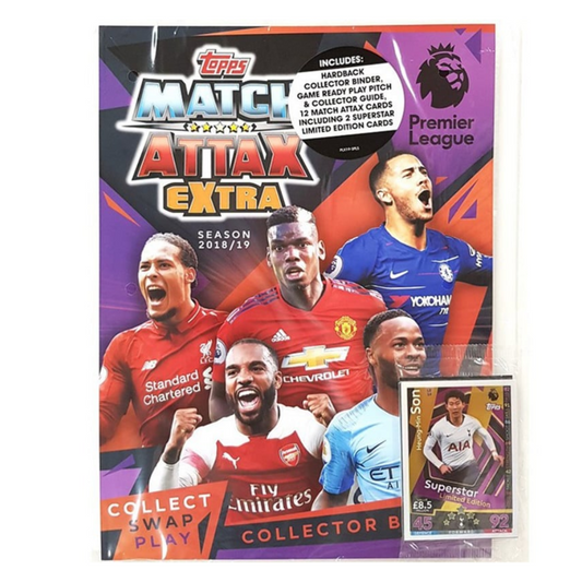 2018-19 Topps Match Attax Extra Premier League - Starter Pack