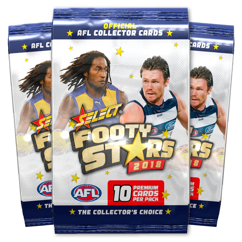 Select AFL Footy Stars 2018 - Trading Card Packets