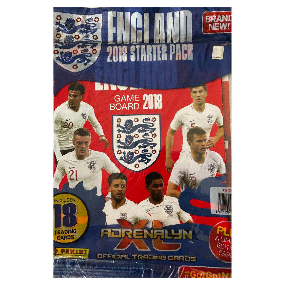 2018 Panini England Adrenalyn XL - STARTER PACK with 18 Cards & Limited Edition