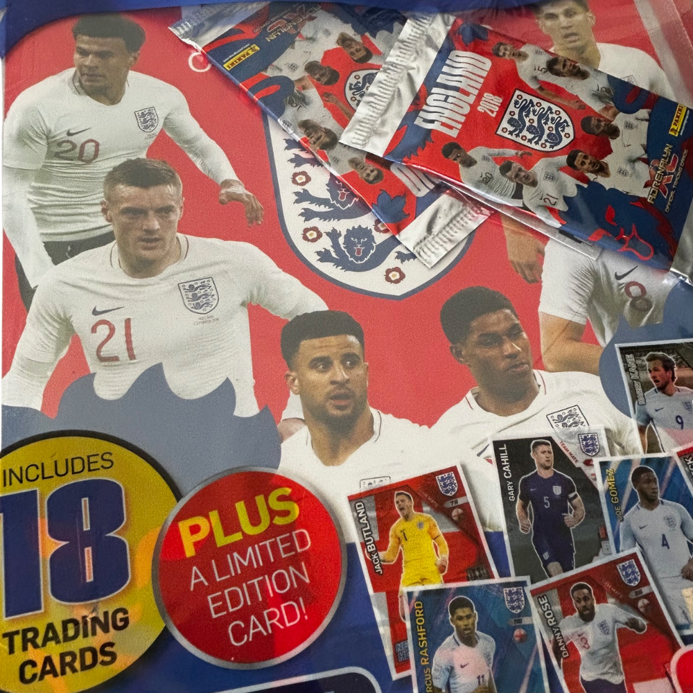 2018 Panini England Adrenalyn XL - STARTER PACK with 18 Cards & Limited Edition