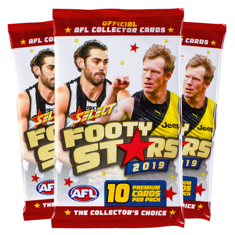 Select AFL Footy Stars 2019 - Trading Card Packets