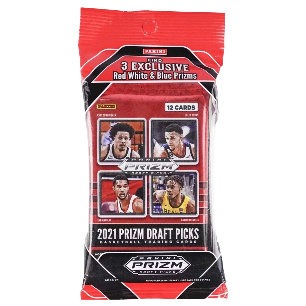 2021-22 Panini Prizm Draft Basketball - Cello Factory Sealed Fat Pack (15 Cards)