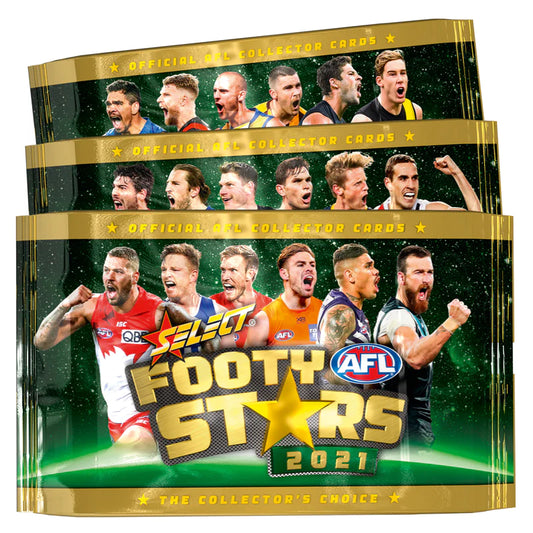 Select AFL Footy Stars 2021 - Trading Card Packets