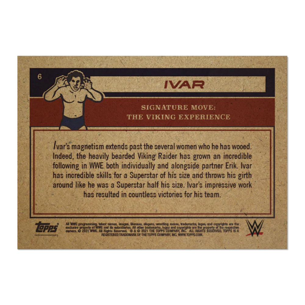 2021 Topps WWE Living Set - IVAR #06