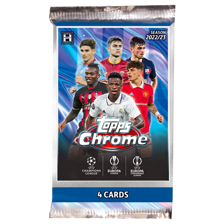 Topps UEFA Club Competitions Chrome 2022-23 - Trading Card Packets