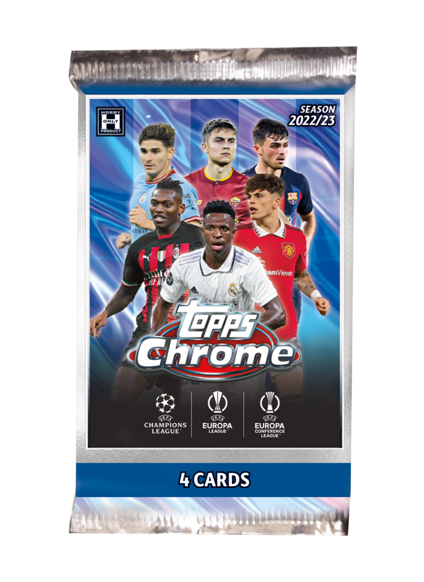 Topps UEFA Club Competitions Chrome 2022-23 - Trading Card Packets