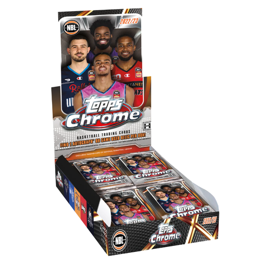 2022-23 Topps Chrome NBL Basketball - Hobby Box (20 packs)