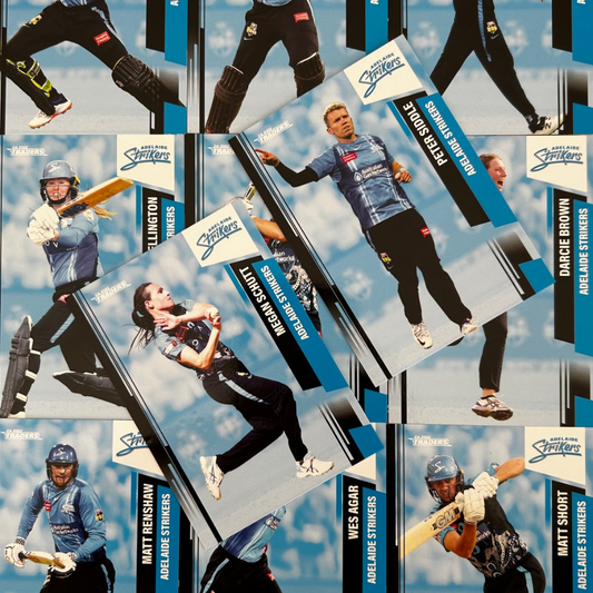2022 Cricket Australia Traders - Single ADELAIDE STRIKERS Trading Cards (#058 - #069)