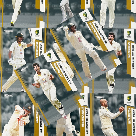2022 Cricket Australia Traders - Single AUSTRALIAN TEST SQUAD Trading Cards (#001 - #015)