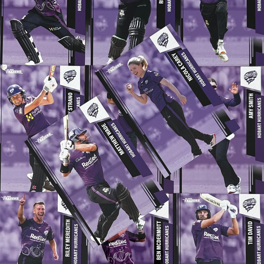 2022 Cricket Australia Traders - Single HOBART HURRICANES Trading Cards (#082 - #093)
