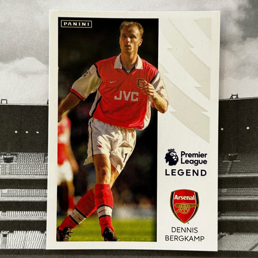 2023 Panini Premier League Sticker Collection - DENNIS BERGKAMP (ARSENAL) Premier League Legend #333