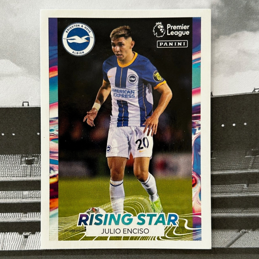 2023 Panini Premier League Sticker Collection - JULIO ENCISO (BRIGHTON) Rising Star #336