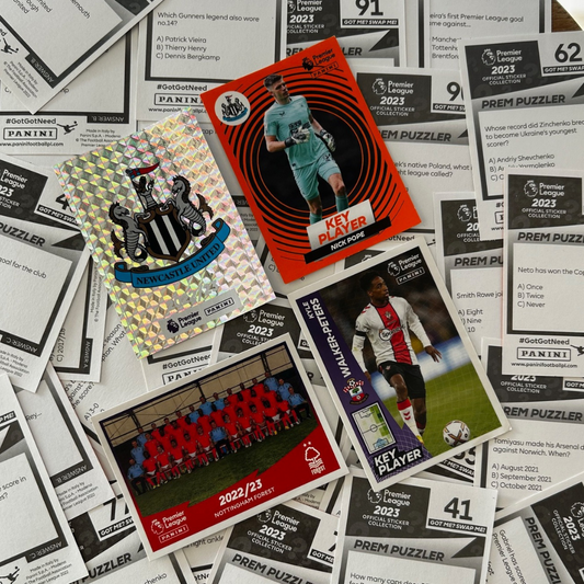 2023 Panini Premier League Sticker Collection - SINGLE STICKERS (#463 - #549)