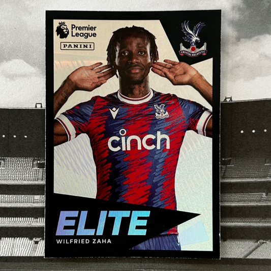 2023 Panini Premier League Sticker Collection - WILFRIED ZAHA (CRYSTAL PALACE) Elite #319