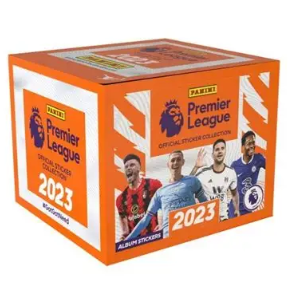 2023 Panini Premier League Sticker Collection - Box of 50 Packets
