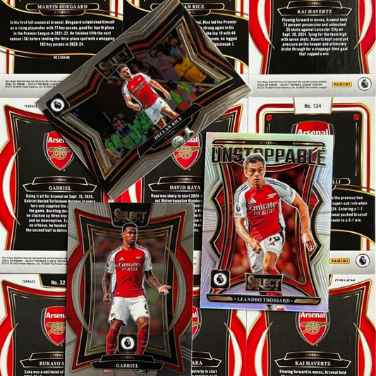 2024-25 Panini Select Premier League Soccer - Single ARSENAL Cards