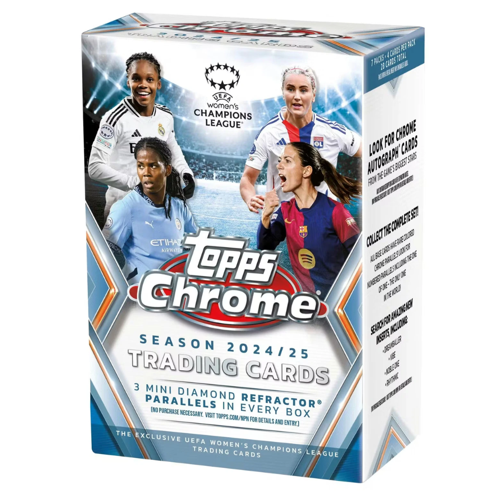 2024-25 Topps UEFA Women's Champions League - Blaster Box (7 packs)