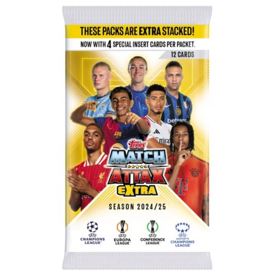 2024-25 Topps Match Attax Extra UEFA - Trading Card Packet
