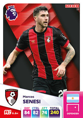 Panini Adrenalyn XL Premier League 2025 - Single AFC BOURNEMOUTH Cards (#10 - #27)