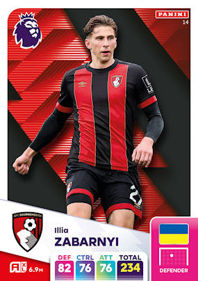 Panini Adrenalyn XL Premier League 2025 - Single AFC BOURNEMOUTH Cards (#10 - #27)