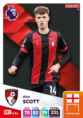 Panini Adrenalyn XL Premier League 2025 - Single AFC BOURNEMOUTH Cards (#10 - #27)