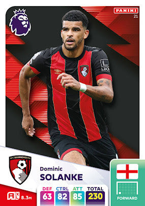 Panini Adrenalyn XL Premier League 2025 - Single AFC BOURNEMOUTH Cards (#10 - #27)