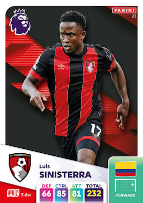 Panini Adrenalyn XL Premier League 2025 - Single AFC BOURNEMOUTH Cards (#10 - #27)