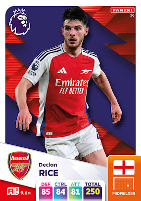 Panini Adrenalyn XL Premier League 2025 - Single ARSENAL Cards (#28 - #45)