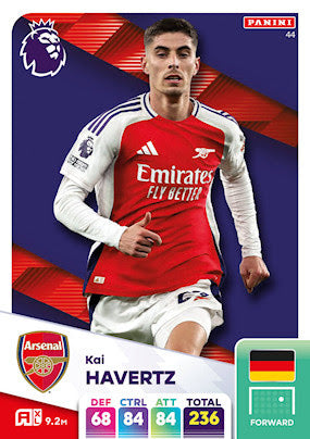 Panini Adrenalyn XL Premier League 2025 - Single ARSENAL Cards (#28 - #45)