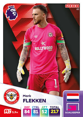 Panini Adrenalyn XL Premier League 2025 - Single BRENTFORD Cards (#64 - #81)