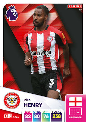 Panini Adrenalyn XL Premier League 2025 - Single BRENTFORD Cards (#64 - #81)