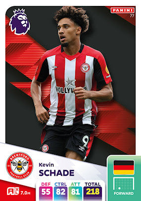 Panini Adrenalyn XL Premier League 2025 - Single BRENTFORD Cards (#64 - #81)