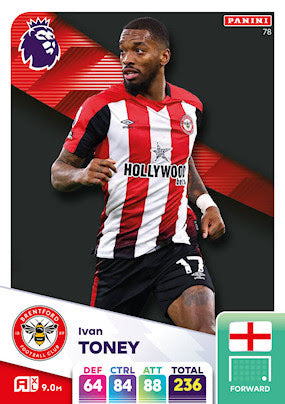 Panini Adrenalyn XL Premier League 2025 - Single BRENTFORD Cards (#64 - #81)